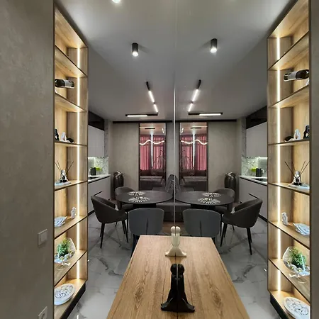 вид на море, 1 мин к морю, аркадия, жк морская симфония Apartment *