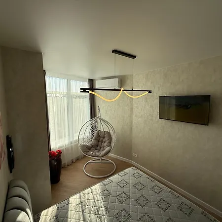 Apartment вид на море, 1 мин к морю, аркадия, жк морская симфония